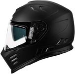 Simpson Venom Helmet, Matt Black, Size M