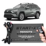 Start-X (USA Brand) Remote Starter Kit for RAV4 Push to Start 2019-2021 || 3X Lock to Remote Start || Plug N Play || Zero Wire Splicing! NOT Compatible with Key Start Vehicles