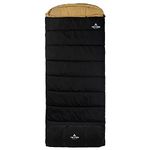 Teton Sports Deer Hunter -35 Degree Sleeping Bags. Warm and Comfortable Camping Sleeping Bag, TETON Tough Canvas Shell for Camping, Hunting, and Cold Weather