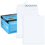 ValBox 9x12 Self Seal Catalog Envelopes 250 Packs White Envelopes with Peel and Seal Flap for Mailing, Organizing and Storage