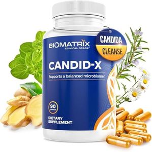 BioMatrix Candid-X | Candida Cleanse, Support Balanced Yeast, Oregano, Sodium Caprylate, Botanical Complex for Men and Women, Digestion Relief | 90 Capsules