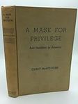 A Mask for Privilige: Anti-Semitism