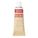 AMACO Rub 'n Buff Wax Metallic Finish, Gold Leaf, 0.5-Fluid Ounce