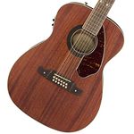 Fender Tim Armstrong Hellcat 12-String Concert Acoustic Guitar, with 2-Year Warranty, Natural, Walnut Fingerboard