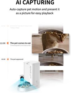 PETKIT Automatic Cat Feeder with Camera – Smart Pet Food Dispenser
