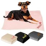 Embroidered Dog Blanket with Name, 