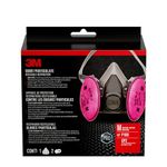 3M Half Facepiece Reusable Respirator All-in-One Kit, Mold and Lead Paint Removal, M (1 Mask, 1-pair Filters)