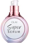 Olay Super Serum with Niacinamide, Vitamin C, Collagen Peptide, AHA, and Vitamin E, Travel Size, 14 mL