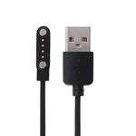 TEQNEQ Firebolt Invincible 4 Pin USB Fast Charger Magnetic Charging Cable Adapter for Firebolt Thunder Watch & Firebolt Talk Smartwatch only,Black