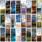 Bible Verse Bookmarks with Full Scripture - Pack of 48