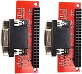 KIRO&SEEU 2PCS VGA666 Adapter Board DPI dtoverlays Module Compatible with Raspberry Pi 3B / 2B / B+ / A+