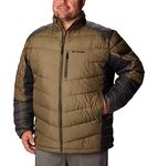Columbia Men's Labyrinth Loop Jacket, Stone Green/Shark, 2X Big