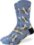 Good Luck Sock Men's Bees Socks, Adult