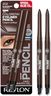 Revlon ColorStay Pencil Eyeliner with Built-in Sharpener, Waterproof, Smudgeproof, Longwearing Eye Makeup with Ultra-Fine Tip, 202 Black Brown, 2 Pack