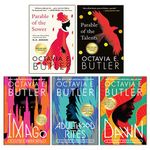 Lilith's Brood & Parable Series Collection 5 Books Set By Octavia Butler (Imago, Adulthood Rites, Dawn, Parable of the Talents, Parable of the Show)