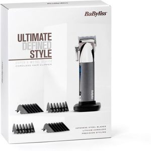 BaByliss Super-X Cordless Hair Clipper – Rechargeable, Precision Blades