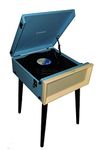 steepletone SRP1R 15 3 Speed Retro Vinyl Record Player - Blue