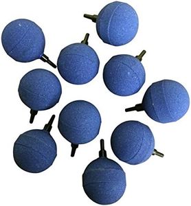 10 X 50mm 2" Round Air Stones for Pond Or Aquarium Fish Tank
