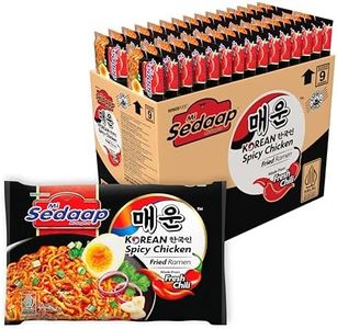 Korean Spicy Chicken (Pack of 40) Mi Sedaap - Instant Fried Noodles Instant Ramen