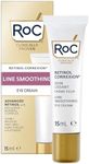 RoC Retinol Correxion Line Smoothing Eye Cream, Reduces Puffiness & Dark Circles, Anti Wrinkle & Anti Aging Treatment for the Delicate Eye Area - 15ml