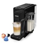 Princess Capsule and Latte Pro Capsule Coffee Machine, Compatible with Nespresso, Automatic Milk System, 20 Bar, 1400W, BPA-Free, Dishwasher-Safe Parts, Auto Shut-Off, 01.249455.02.001