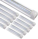 Henwsi 8FT LED Shop Light Fixture, 