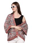 KE KanhaExports :Casual Style Stunning Kimonos For Women, Ladies, And Girls - Embrace The Beauty Of Japanese Fashion (Pur Blue),Free Size