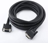 DTech Long VGA to VGA Cable 8m Male to Male Cord 1080p High Resolution for PC Computer Monitor Projector Cable