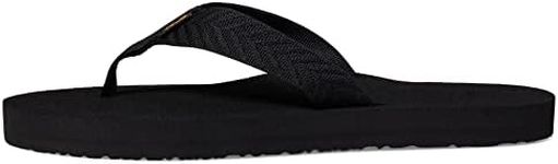 Teva Women's Mush II Flip Flop, Fronds black, 8 M US