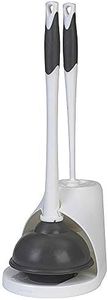 Clorox Toilet Brush & Plunger Set with Caddy