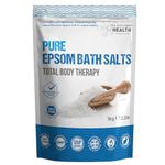 The Intelligent Health Epsom Bath Salts - 100% Pure Epsom Salts, Our Magnesium Sulphate Bath Salts are Premium Bath Salts for Men and Women, and Bath Salts for Muscle Soak - Epsom Salts 1kg