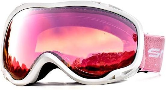 Snowledge Ski Goggles for Men Women Snowboard Goggles with UV400 Protection Dual Lens, Helmet Compatible