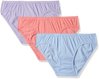 Van Heusen Women's Cotton Classic Comfort Fit Light Assorted Hipster Panties (Pack of 3) (11103