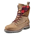 Kodiak Womens 8-inch Bralorne Soft Toe Esr Waterproof Industrial Boot, Medium Brown, 8 US