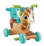 VTech 3-in-1 Bounce & Go Pony | Interactive & Educational Push, Ride & Bounce Along Toy with Games | Suitable for Boys & Girls 18 - 36 Months, English Version