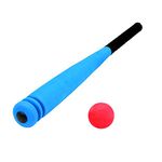 Foam Baseball Bat, Rounders Set, Rounder Bat, Mini Baseball Bat, Kids Soft Baseball Bat, Kids Sponge Baseball Bat, Baseball Bar Stick, with Baseball Anti-Slip Grip for Children Training Practise