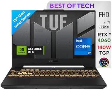 ASUS TUF F15 13th Gen, Intel Core i7-13620H Gaming Laptop(NVIDIA RTX 4060-8GB/140W TGP/16GB RAM/512GB SSD/FHD/15.6"/144Hz/RGB KB/90Whr/Windows 11/Office 2021/Mecha Gray/2.20kg) FX507VV-LP287W