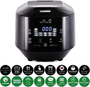 Yum Asia Bamboo Rice Cooker 1.5L – Black