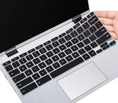 Keyboard Cover for Lenovo IdeaPad Flex 5i Chromebook 13.3/ Chromebook Flex 3 11"/ Chromebook C330 11.6" /Lenovo IdeaPad Flex 3 11.6"/Chromebook N20 N21 N22 N23 100e 300e 500e 11.6", Black