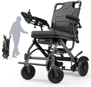 VERPAL 36 Lbs Lightweight Electric Wheelchair,Electric Wheelchairs for Adults Foldable,15 Miles Range Motorized Wheelchair for Seniors, All Terrain Compact Portable Power Wheelchair,330 Lbs Capacity