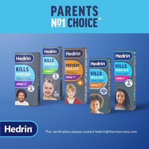 Hedrin Prevent Head Lice Spray 200ml – Protection and Prevention