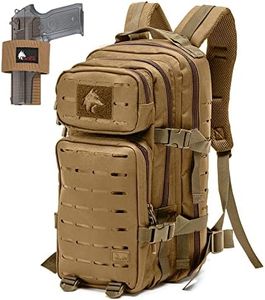 WOLF TACTICAL Molle Backpack Small Tactical Backpack Small Concealed Carry Backpack CCW Backpack Bug Out Bag 24L EDC Daypack