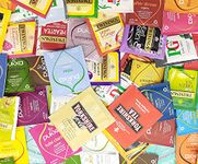 Refill Pack Enveloped Tea Bags Large Selections of Classic Black Fruit Herbs Green Decaf Healthy Caffeine Free Popular Flavours Blends (MIXED TEA, x100 Tea envelopes)