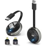 Wireless HDMI Transmitter 4K, HDMI Wireless Transmitter and Receiver HD 1080P output, AIMIBO 165FT/50M Receiver Sender Streaming Video Audio from PC/Laptop/Box/DSLR/You-Tube to HDTV/Projector/Monitor