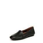 Naturalizer Women's Classic Loafer, Black Leather, 12 Wide