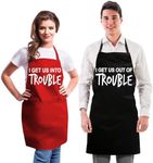 Witty Enterprise Funny Couple Apron