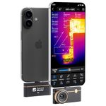 Thermal Camera Thermal Master P3 ThermalImaging Camera for iPhone15/16 and Android Infrarot Camera with Manual Focus Lens Super IR Resolution 512x384, Temp Range -20℃-600℃ 15x Digital Zoom