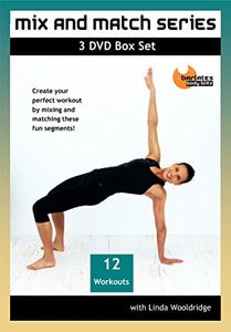 Barlates Body Blitz Barre Mix and Match Series 3 DVD Set - 12 Workouts with Linda Wooldridge