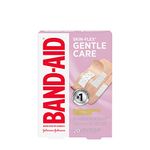 Band-Aid Skin-Flex Gentle Care Adhesive Bandages. Assorted sizes 20 bandages 20 count