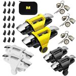 28 in 1 Mobile Gaming Controller Compatible with PUBG Mobile/Knives Out/Call of Duty Mobile, Mobile Game L1R1 Trigger Shooter for iPhone and Android Phone (M9-3Combo)